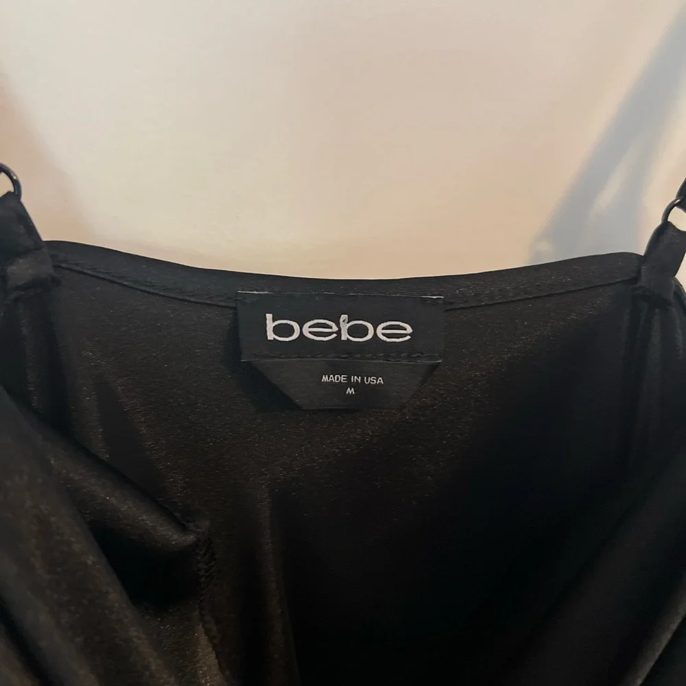 Bebe Silk Slip Dress - Picture 4 of 5